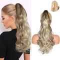 AliLeader Best Seller Large Claw Clip Drawstring Synthetic Ponytail Hot in Curly Hair