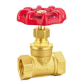 TMOK Reliable DN15 1/2" Inch Hydraulic Operation Brass Flow Control Block Stop & Gate Valve for Water in HVAC Systems