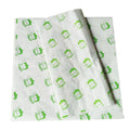 Oil Proof Paper Bag With  Custom logo Printing Greaseproof Packaging Bag for Rice and Burger Sandwich Snack Wrap Paper