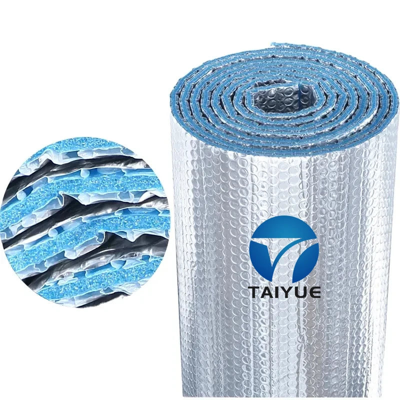 TaiYue 3-in-1 Modern Design Double Bubble Thermo Reflective Insulation Thermal Break Vapour Barrier 96-97% Reflectivity for