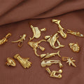 Bulk Personalized Mens' Stainless Steel Gold Hip Hop Sea Beach Fish Shark Pendant Charms Jewelry Chains Optional Too