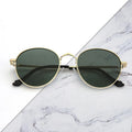 SENTA Luxury Metal Small Size Unisex Fashion Polarized Golden Driving Eyewear Vintage Sport Sunglasses NEW