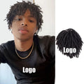Fashion Men's Short Dreadlock Wig Fluffy Soft and Comfortable in Stock Factory Wholesale Price