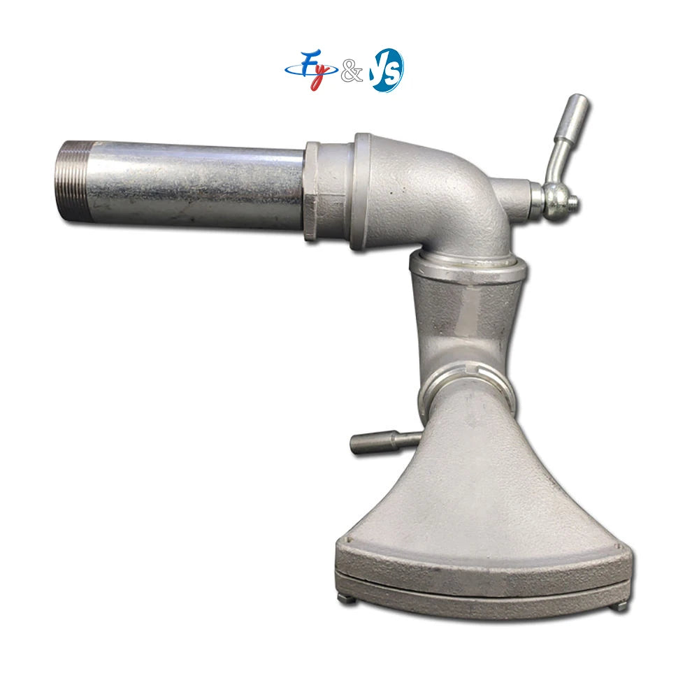 High Pressure Three-bend Duckbill Nozzle Sprinkler Truck Forward Cleaning Nozzle Sprinkler Accessories