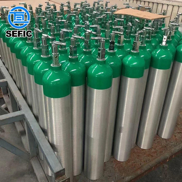 New Factory Sale ME Size Medical Oxygen Aluminum Cylinders Empty Gas Cylinder