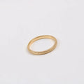 Shiny Stainless Steel Frosted Rings 18k Gold Plated Fashion Glitter Unisex Non Tarnish Sandblas Ring