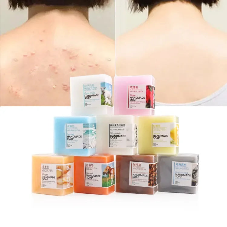 Aixin Private Label Natural Organic Face Soap for Repair Moisturizing Deep Cleansing Handmade Soap