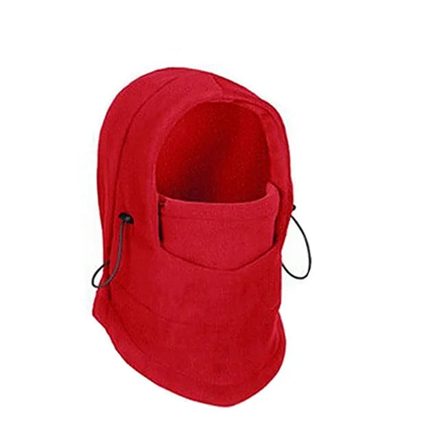 Multi-function Custom logo Fishing Sunblock Cover Fluffy Fleece Rider Hood Balaclava Winter Outdoor Warm