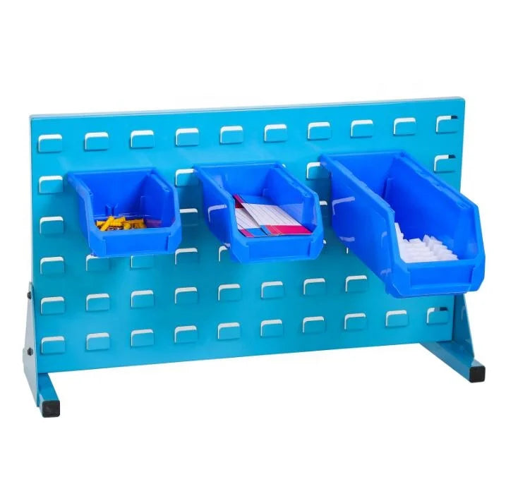 Industrial Warehouse Home Storage and Organize Stackable Nestable Wall Mounted Tools Screws Small Parts Storage Boxes and Bins