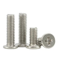 Ultra Short Micro Screw Cross Recessed Phillips Super Thin Ultra Thin Wafer Head Mini Screw M1 M1.2 M1.4 Steel A2-70 Grade