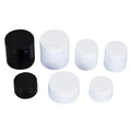 Food Grade 100ml 120ml 200ml 250ml 300ml Empty Transparent PET Plastic Cosmetic Jar Black White for Eye Cream Packaging