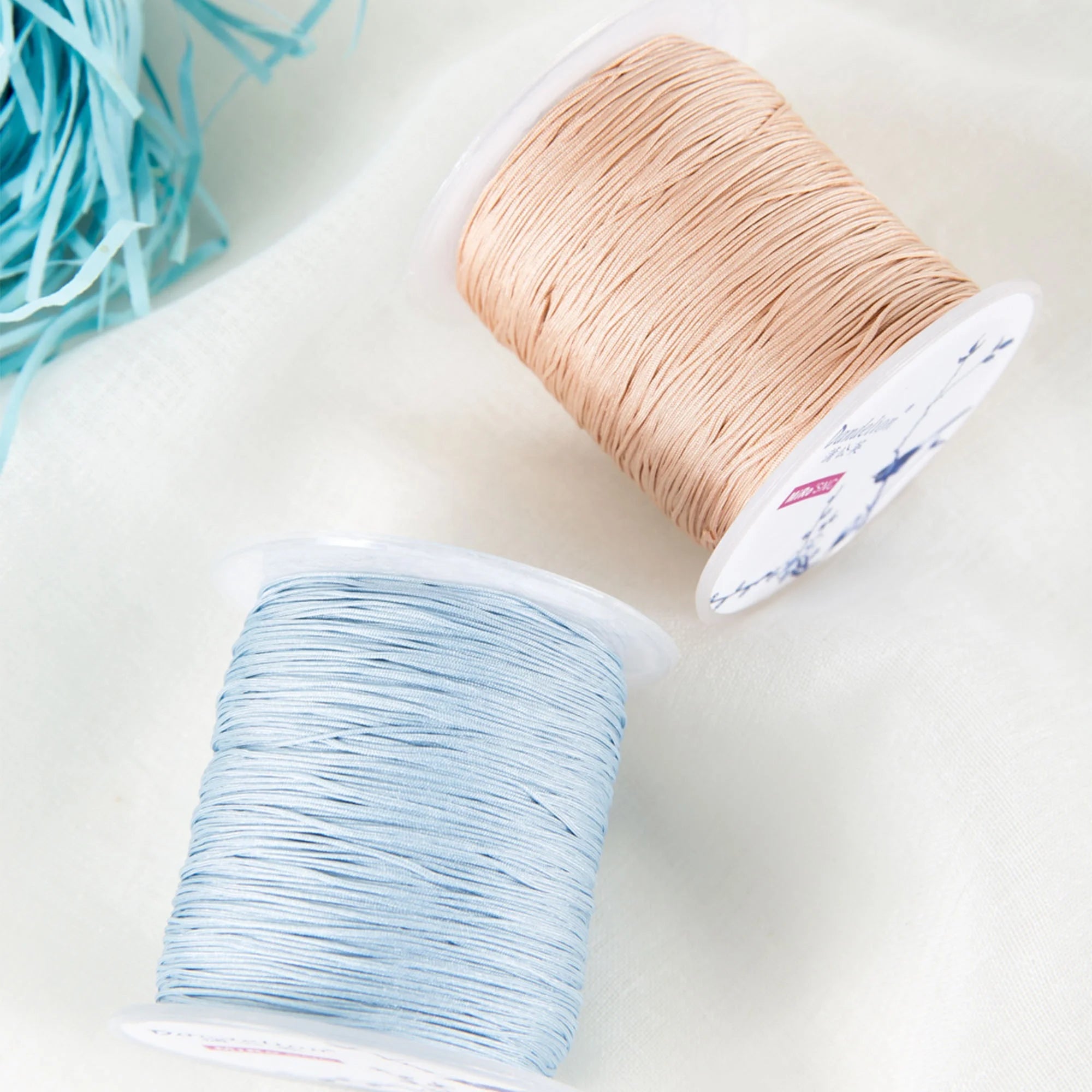 1.2mm Nylon Lanyard Thread Braided Jewelry Cord Beading Thread Jewelry Accessories Bracelet Necklace Material 21 Colors