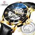 CHENXI 8802 Men Watch Fashion Automatic Mechanical Watches Tourbillon Waterproof Luxury Clock Business Wristwatch Montre Homme