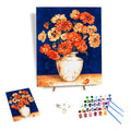 Paint by Numbers Kit Flowers Classic Vase Paint by Number Selfie Custom DIY Painting by Numbers for Adults