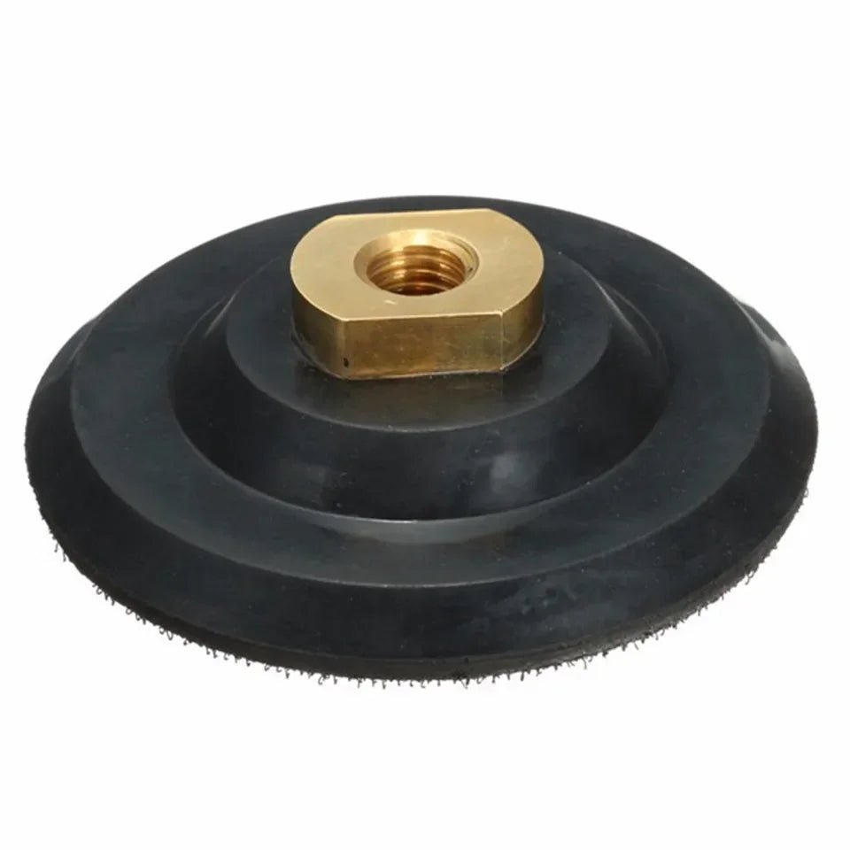 Good Quality 100mm 4 Inch Rubber Back Holder/Backer Pads for Diamond Polishing Pads
