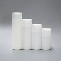 White HDPE Shampoo & Conditioner Bottle with Flip Top Cap Customized Color for Personal Care & Cosmetic Use Plastic Bottle