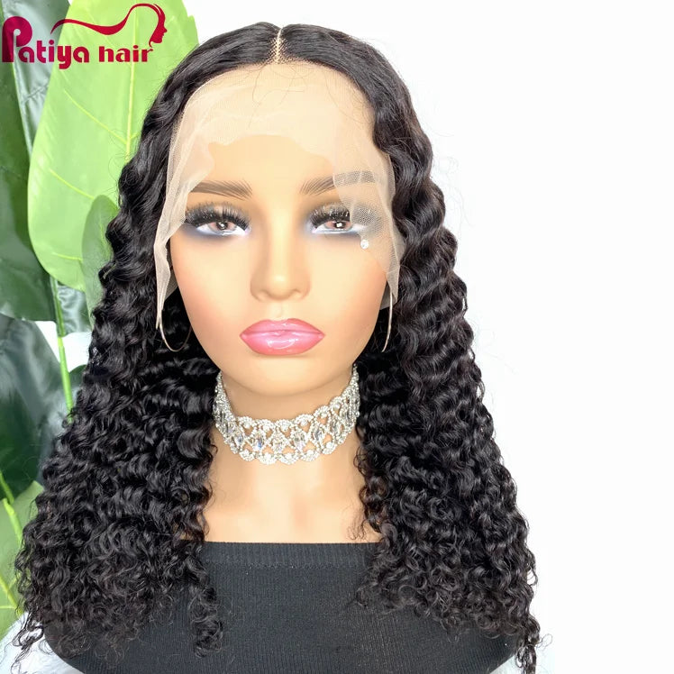 Pre Plucked HD Lace Wig Natural Hairline 13x4 5x5 4x4 Human Hair Raw Wigs Vietnamese Human Hair Deep Wave HD 13x6 Frontal Wig