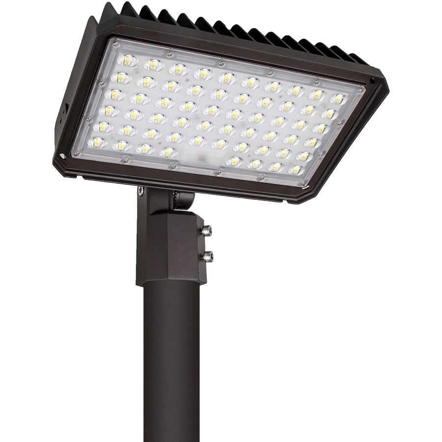 150W 200W IP65 Reflector LED Area Parking Lot & Garden Flood Light Pole Mounted Commercial Outdoor Light