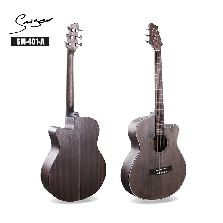 SM-401-A 40inch Wholesale Vintage Color Smiger Acoustic Guitar Musical Instruments