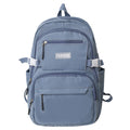 Marksman Factory 2024 Unisex Special Shoulder Backpack Solid Rope Zipper Pullers Fashionable Travel Knapsack School Bag