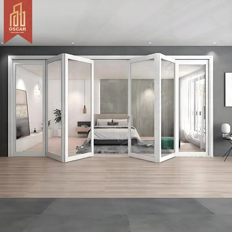 Omatic Door Space Saving Quiet Operation Smart Design Home Office Hotel Easy Installation Durable Interior Exterior Folding Door