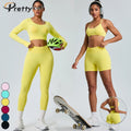 Women's Seamless Yoga Shorts Fitness Shorts With Scrunch Sportswear Gym Clothes for Women Slim Fit Athletic Wear Butt Lift Short