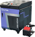 AccTek Laser Cleaner Remove Rust and Paint Oil Plastic Welding Color Pulse Fiber Laser Cleaning Machine 100W 200W Max Jpt