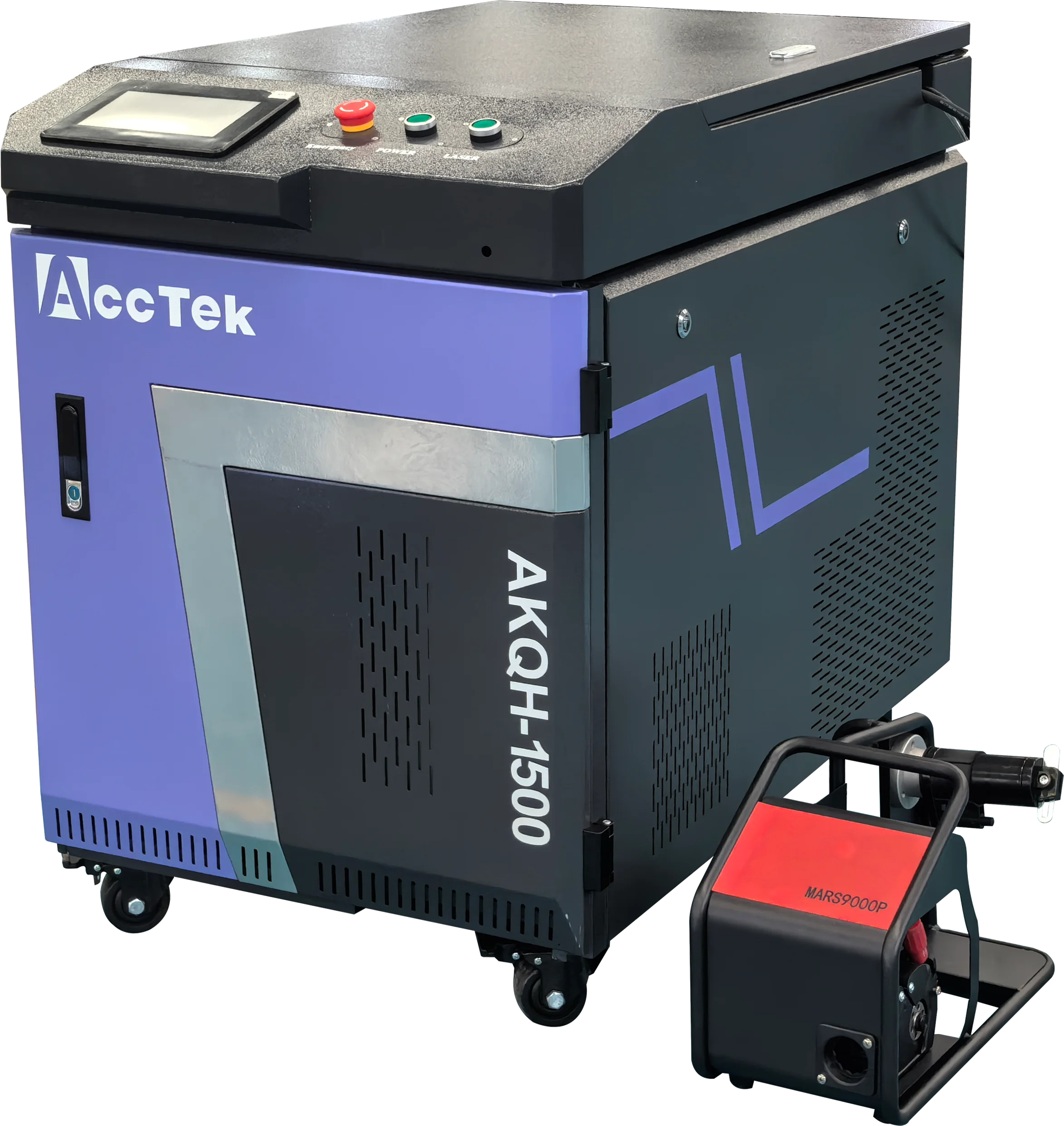 AccTek Laser Cleaner Remove Rust and Paint Oil Plastic Welding Color Pulse Fiber Laser Cleaning Machine 100W 200W Max Jpt