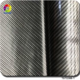 TSAUTOP DIY Liquid Image Film Hydrographics Hydro Dipping Video 3D Carbon Fiber Water Dipping Rims TS386-1