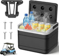 Golf Cart Cooler Ice Cooler Box with Bracket for Club Car Precedent Onward and Tempo Modeal #102588101 103886801