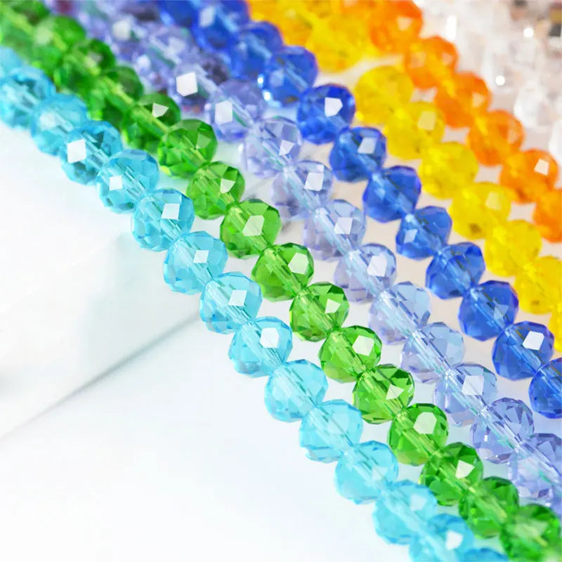 Wholesale Cheap Rondelle Crystal Bead Rondel Beads Crystal Beads for Jewelry Making with 2mm 3mm 4mm 6mm 8mm