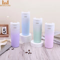 Colorful Design 500ml Double Stainless Steel Thermos Bottle Gradient Color Portable Cute Student Water Tumbler