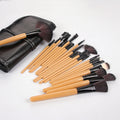 Professional Private Label Brochas Maquillaje Pinceaux Maquillage Custom Real Hair Make up Brushes with Bag