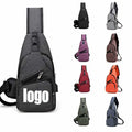 Customize Sling Side Bag for Man Classic Phone Bag Crossbody Lightweight Mobile Phone Sling Backpack Shoulder Bag