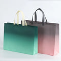 Customized Recycled Eco Non-Woven Screen Printed Reusable Tote Bag with Heat Sealed Handle and Logo for Gift