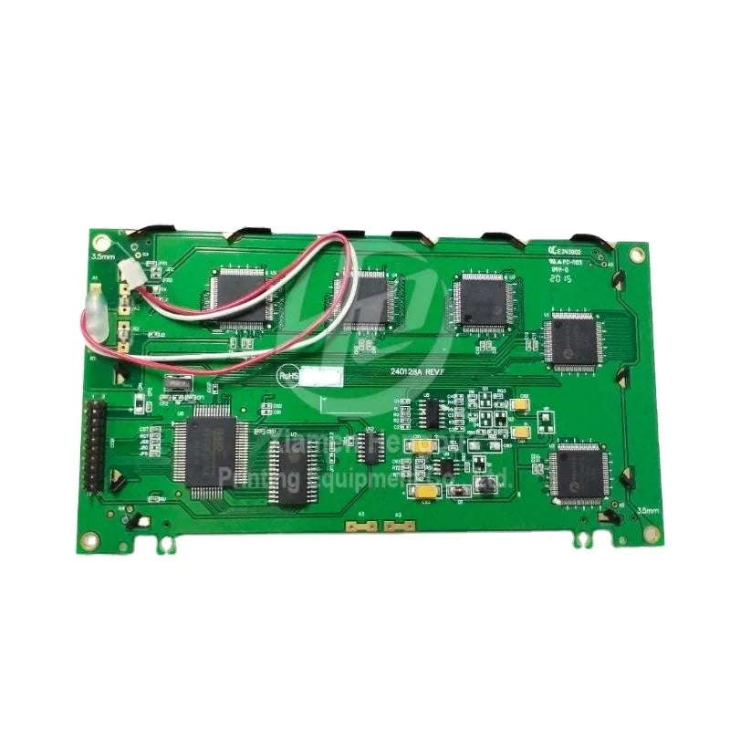 152x82mm NHD-240128WG-ASFH-VZ Circuit Board Offset Printing Machine Spare Parts