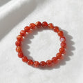 8mm Natural Gemstone Jewelry Red Striped Agate  Stretch Fashion Bracelet Charms Healing Stones Unisex Beaded Bracelets