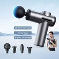 Mini Massage Gun Percussion Deep Tissues Muscle Massager Gun with 6 Speeds Portable Electric Handheld Body Massager