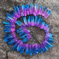 HZ Best Selling Bridal Blue Purple Jewelry Comb Crystal Multi-color Branches Diy Hair Comb Crown