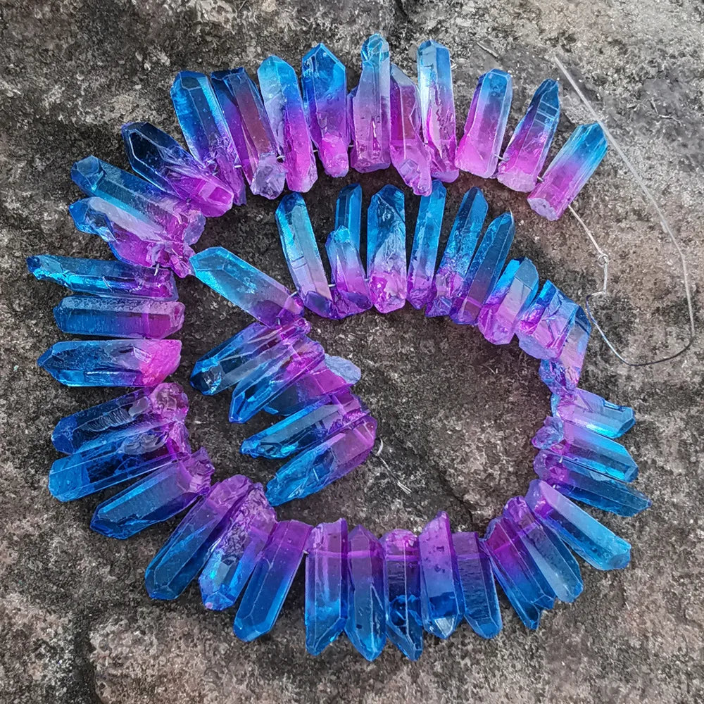 HZ Best Selling Bridal Blue Purple Jewelry Comb Crystal Multi-color Branches Diy Hair Comb Crown