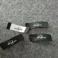 Sew-On Neck Clothing Labels for Men Printed Satin and Silk T-Shirt Fabric Woven Cotton Labels for Shoes and Apparel Use