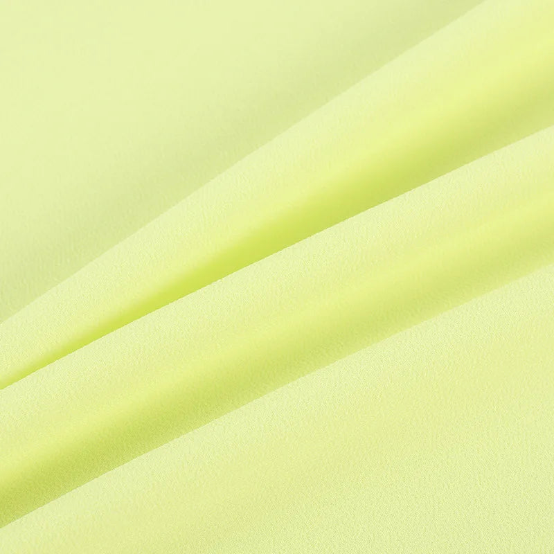 Hot Selling 75D Chiffon Fabric for Women's Spring Summer Wear Breathable Printed Georgette Twill Style Dot Woven Techniques MegaBDM