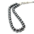 Wholesale Muslim Rosary 8mm 33 Pieces Per Strand Crystal Round Beads Rosary Necklace Black Rosary