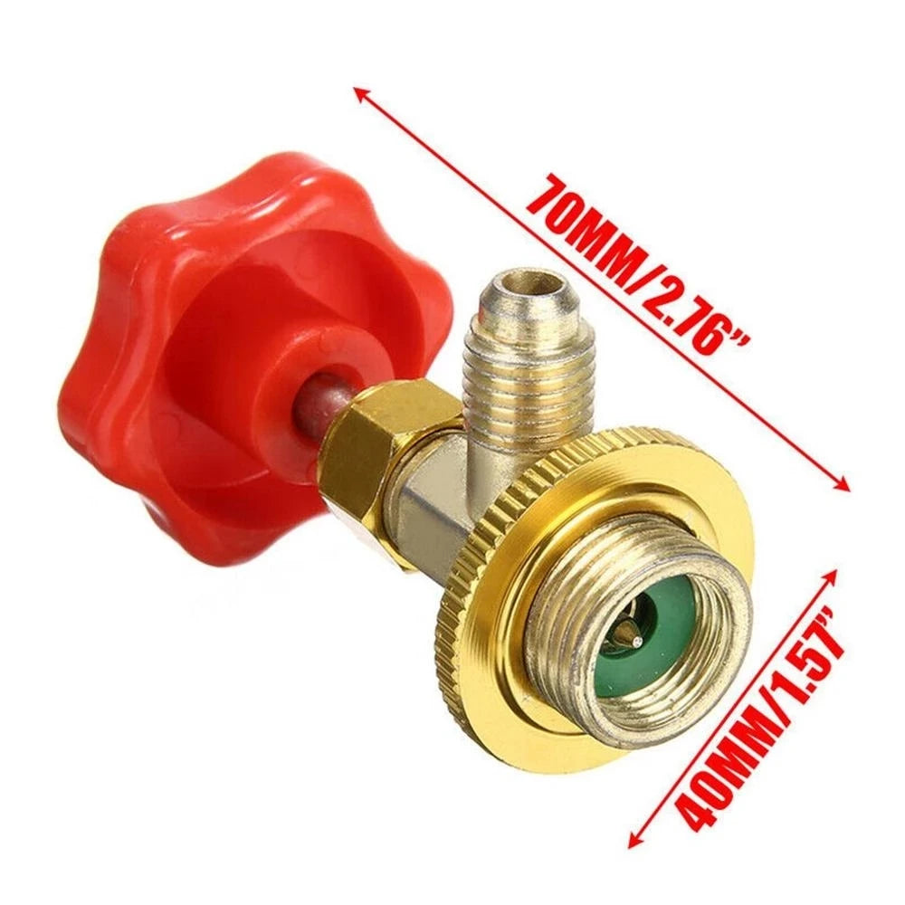 CT338 339 R12 R600A CR22 R134A Open Valve Industrial Grade Refrigerant Can Opener with 3-Year Warranty