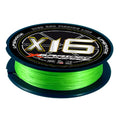 Super Strong 200m X16 Braided PE Multifilament Green Eco-Friendly Floating Fishing Line for Lake Sea Rivers Streams