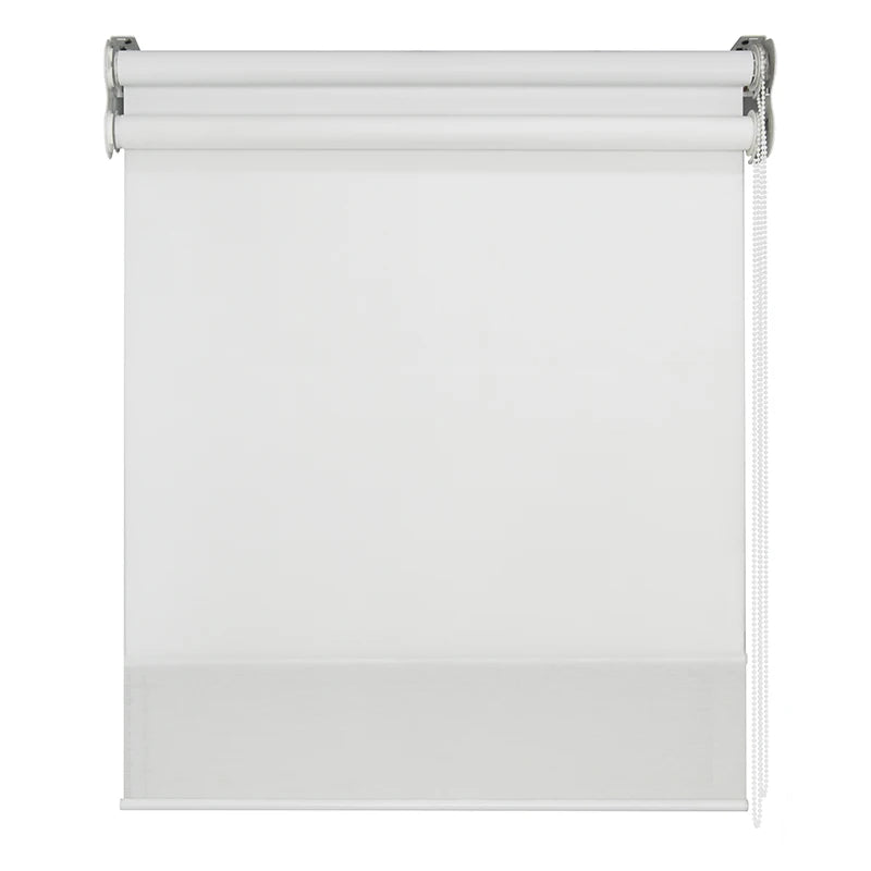 Manual Control of Cordless Blinds Polyester Easy Installation Ensure Children's Safety Roller Shades Fit Room