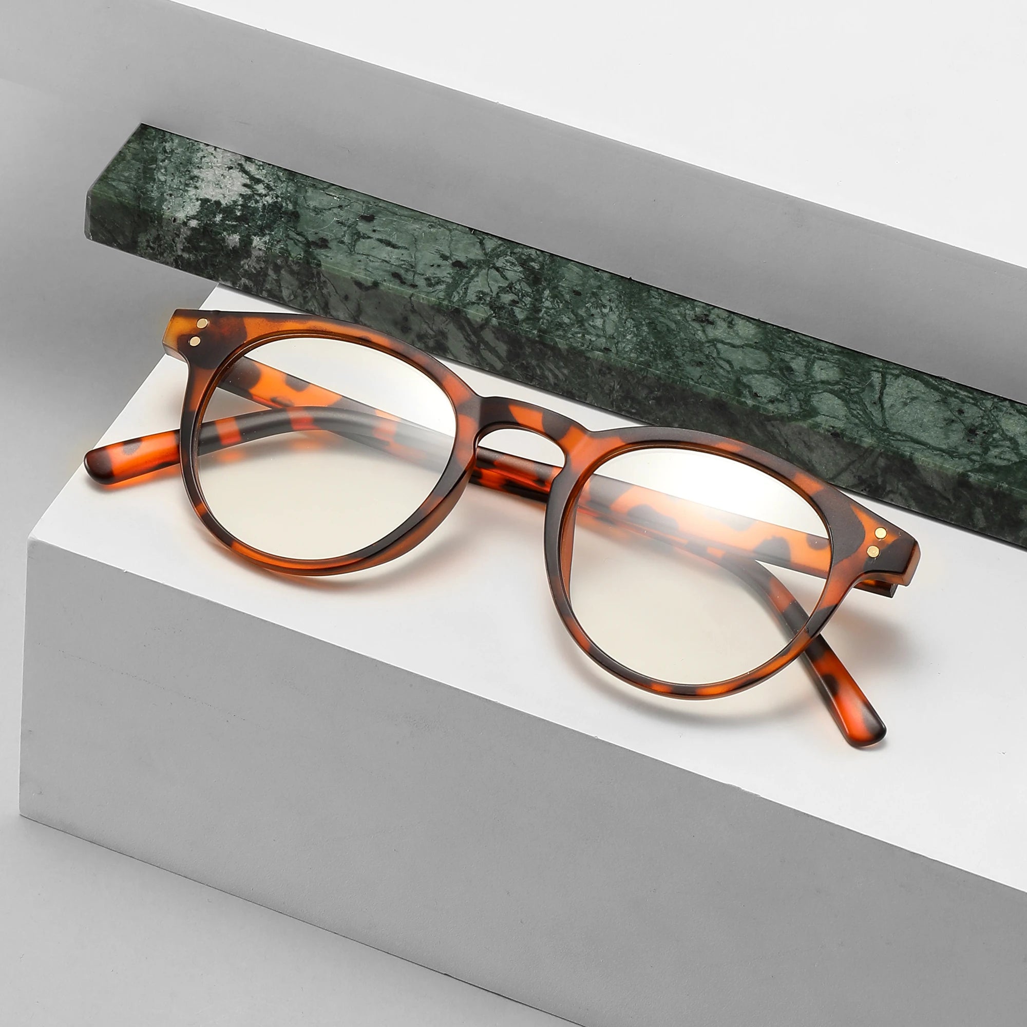 Fashion Retro Round Computer Glasses Anti Blue Light Blocking Eyeglasses Eyewear Frame for Men Women