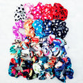 Colorful Hari Bands Accessories Para Cabello De Nias Por Mayor 11cm Santin Cloth Elastic Hair Bands Hair Scrunchies for Women