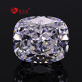 In Stock 4k Zircon Wholesale Price Loose Cushion Cut Synthetic CZ Gemstones 5A+ D-White Color Crushed Ice Cut Cubic Zirconia
