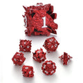 Wholesale Metal Hollow Dice DND Three-dimensional Dragon Head Dice Metal Dungeons and Dragons TRPG Board Games